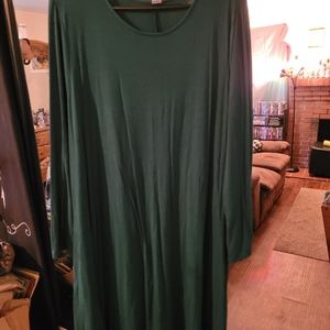 Old Navy XL dress green